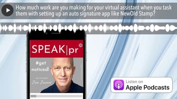 How much work are you making for your virtual assistant when you task them with setting up an auto
