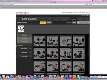 Core Balance Online - How To Create Your Own Workout