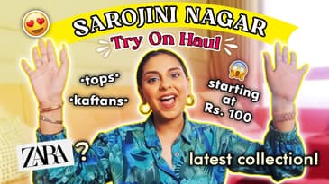 Sarojini Nagar try on shopping haul / SHOCKED at how cheap things were!
