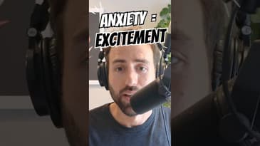 Anxiety to EXCITEMENT: Reframe Your Mindset for Peak Performance! #Min... #Shorts