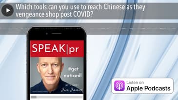 Which tools can you use to reach Chinese as they vengeance shop post COVID?
