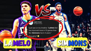 LaMelo Ball Has Improved More In 10 GAMES Than Than Ben Simmons In 4 YEARS.- NBA Twitter Hot Takes.