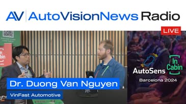 Dr. Duong Van Nguyen - VinFast @ AutoSens & InCabin Barcelona 2024