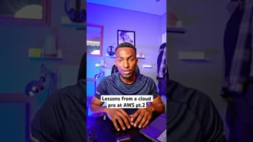 AWS Cloud engineer shares his biggest lessons