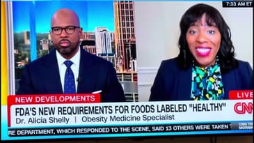 My interview with Victor Blackwell about the FDA new health guidelines.