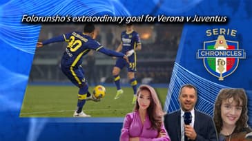 Folorunsho's extraordinary goal for Verona against #Juventus