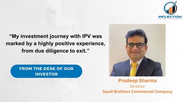 Pradeep Sharma | Director |  Saudi brothers commercial company| on his journey with IPV