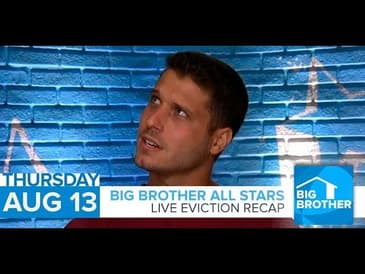 Big Brother All-Stars | Live Eviction Episode Recap | Thursday, Aug 13, 2020 LIVE 9:15e/6:15p