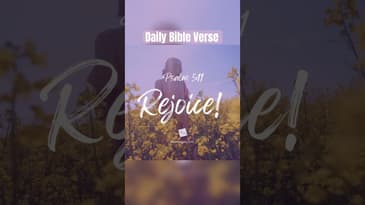 Daily Bible Verse - Psalm 5:11 - #motivation #motivational #inspiration #bible