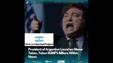 President of Argentina Launches Meme Token, Token DUMPS Billions Within Hours (OOC)