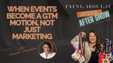 When Events Become a GTM Motion, Not Just Marketing