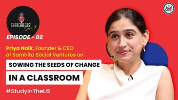 From student to change-maker: Priya Naik's #StudyInTheUS Journey | Charcha-cast | Season 2 | Ep. 2