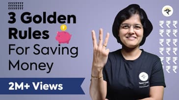 3 Golden Rules for Saving Money in 2021 | CA Rachana Ranade