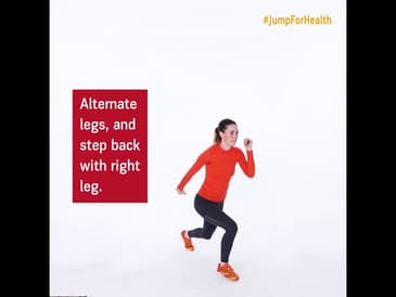 Day 15: The Reverse Lunge | #JumpForHealth