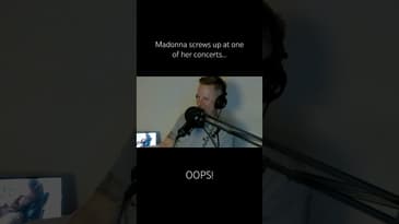 #short Stay in the Gray Podcast Preview 3-7 Madonna blunder #podcast #madonna #fypyoutubeshorts