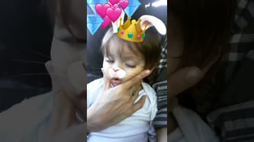 He falls asleep so quick! 😂 #shorts #babyfever #momlife #cute #cutebaby