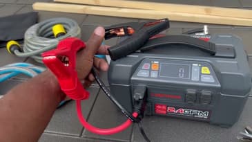 Connecting to the Lokithor AW401 to use it as a Jump Starter