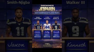 Shrewdness Championship Power Parlay! #SNF #NFL #sportsbetting #Rams #Seahawks