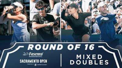 Rohrabacher/Tardio v Schneemann/Johnson at the Fasenra Sacramento Open