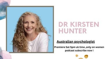 Dr Kirsten Hunter | April Bucker | crime fiction author | The Women Podcast
