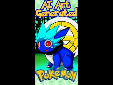 We asked AI to DRAW NEW POKEMON!