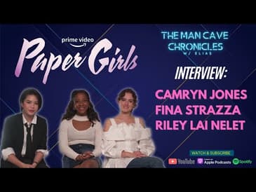 Camryn Jones, Riley Lai Nelet and Fina Strazza talk about 'Paper Girls' on Prime Video