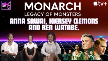 "Monarch:  Legacy of Monsters. Actors: Anna Sawai, Kiersey Clemons and Ren Watabe.