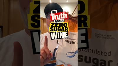 Zero Sugar Wine Is Mostly Marketing Fluff #zerosugar #sugarfree #winefacts