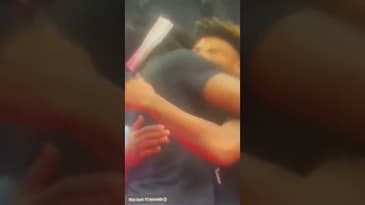 Robert Williams and Marcus Smart reunite after Celtics trades🥲 #celtics #nba #reunion #happy