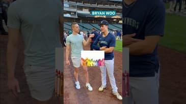 MLB players have CRAZY talents off the field 😳 #shorts #baseball #mlb #seattle #mariners #mlbfans