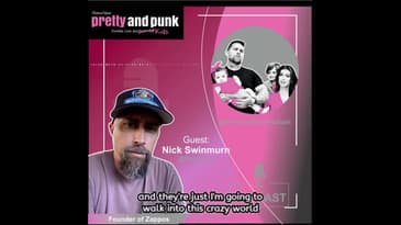 Episode 103 just Dropped of the Pretty and Punk Podcast with Zappos #shorts #podcast #entrepreneur