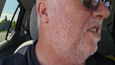 Early Summer the east side of the Thumb of Michigan, than north. Cool day.