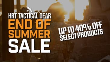 Save up to 40% during the HRT Tactical Gear End of Summer Sale