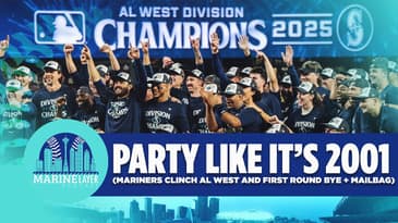 The Mariners Clinch Their FIRST AL West Title In 24 Years