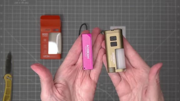 ACEBEAM Keylite500 vs UC3A | Which Compact Flashlight Wins?