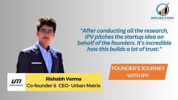 Rishabh | Urban Matrix | Co-founder & CEO | On his Journey with Inflection Point Ventures