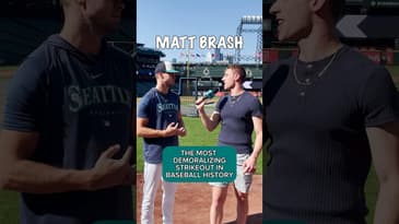 The Most Demoralizing Strikeout In MLB History 🤯 #shorts #baseball #seattle #mariners #guardians
