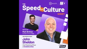 SmileDirectClub CMO, John Sheldon Drives Growth and Customer Experience | Short