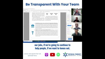 Be Transparent With Your Team