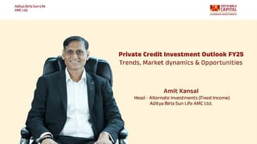 Private Credit Investment Outlook FY25: Trends, Market dynamics & Opportunities