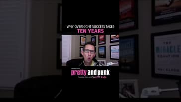 Watch/listen to the whole interview to know the truth behind being an “overnight success.” #shorts