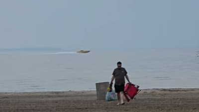 Beach fun did they do that.
