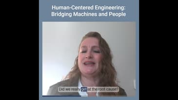 The Human Element in Engineering