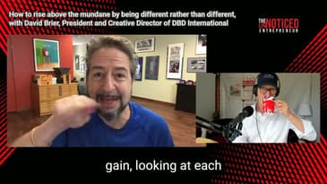 How to rise above the mundane by being different rather than different, with David Brier