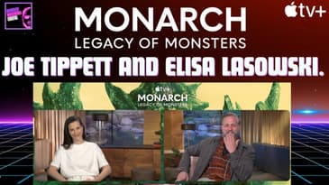 "Monarch: Legacy of Monsters" Actors: Joe Tippet and Elisa Lasowski.