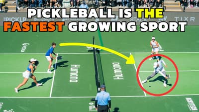 🔥Pickleball is THE FASTEST growing sport in AMERICA! THIS IS WHY 🔥‼️🏆