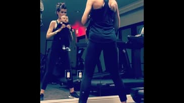 Gym time with my favorite boy! #shorts #babyboy #momlife