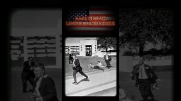 Raining Bullets During JFK Assassination #shorts