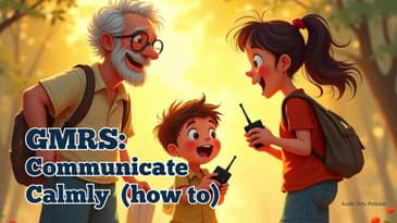 GMRS Series #7 — How Families Actually Communicate on GMRS (and How to Keep It Calm)