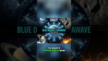 Blue Origin's Terrawave: 6 Terabits/sec Satellite Speed! #shorts